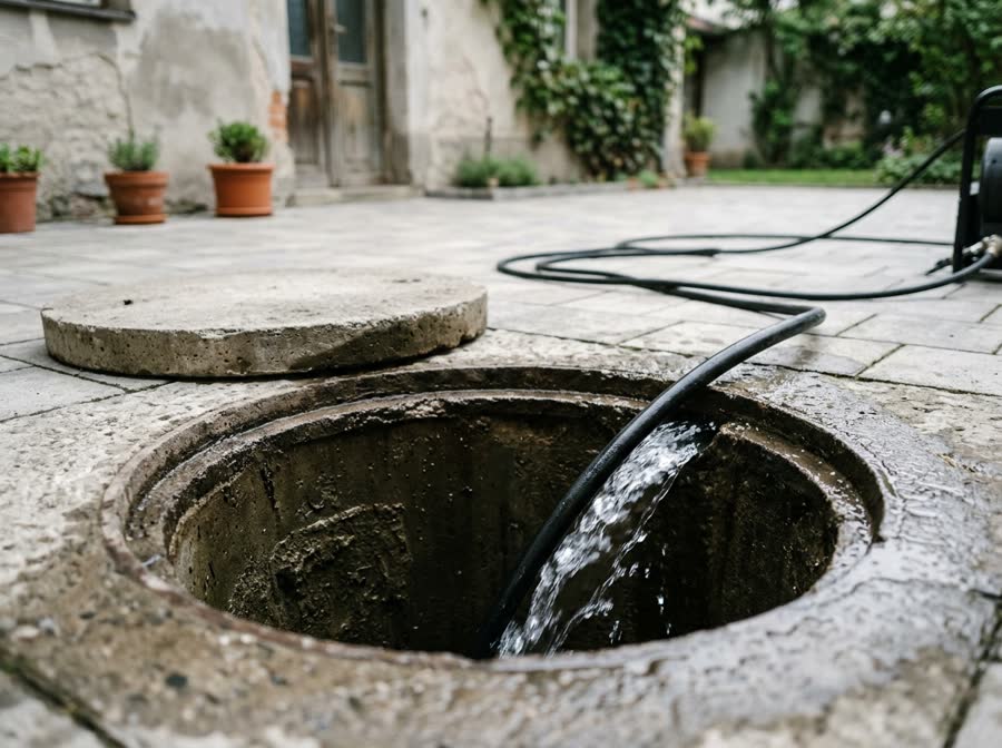 Hydrocurage de canalisation — débouchage à Condrieu